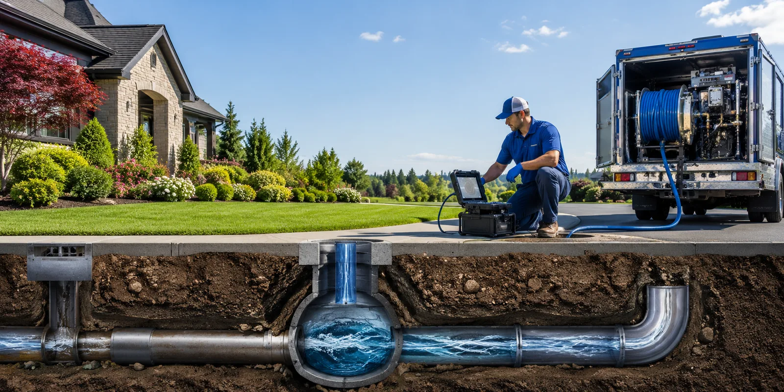 Drainage restoration information for Great Falls, VA
